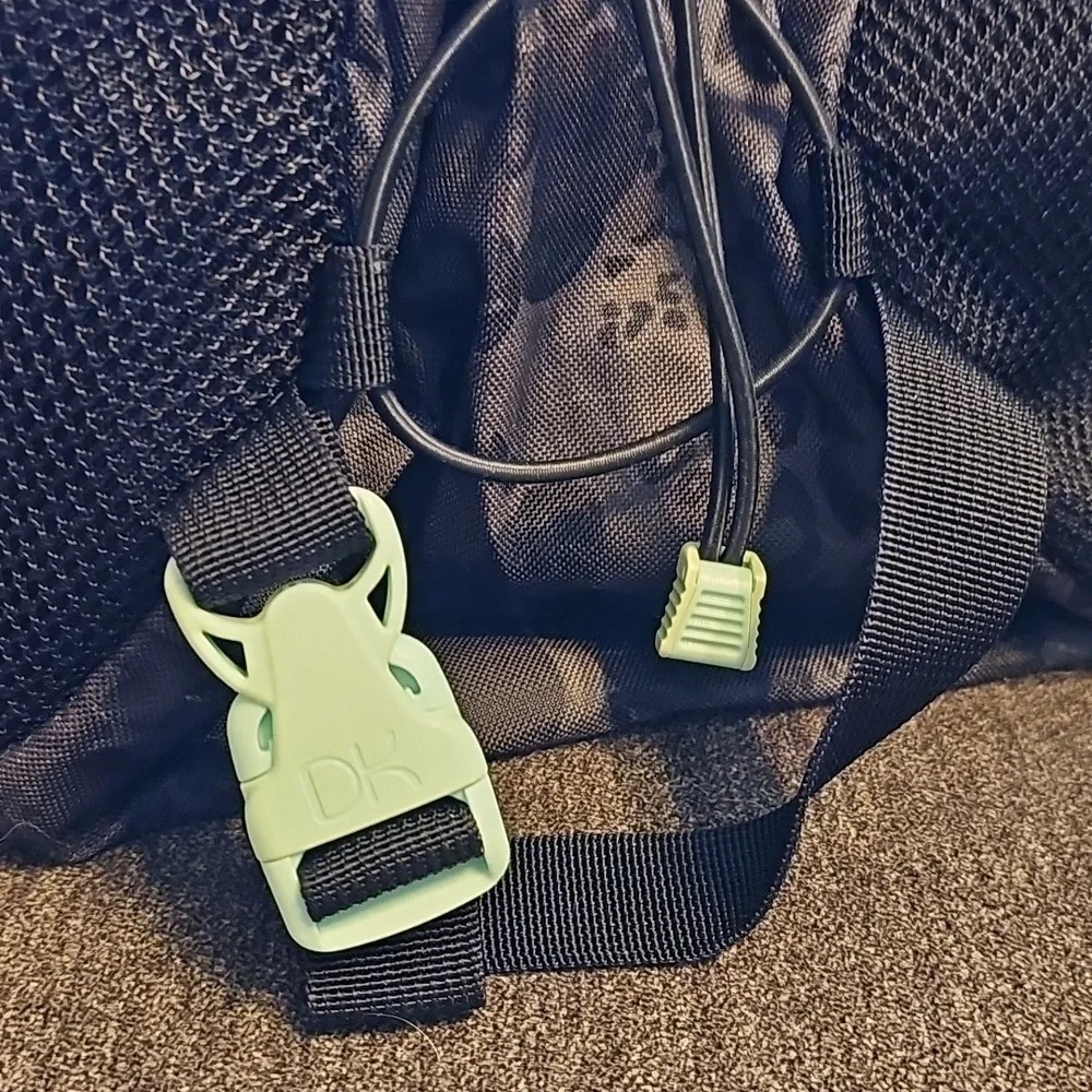 🩵Dakine Black,Gray, And Teal Backpack